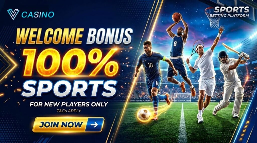 Welcome Bonus Sports 100%